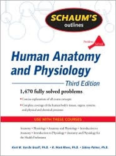 Schaum's Outline of Human Anatomy and Physiology, Third Edition