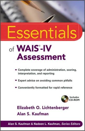 Essentials of WAIS-IV Assessment