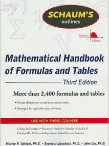 Mathematical Handbook of Formulas and Tables, 3/Ed