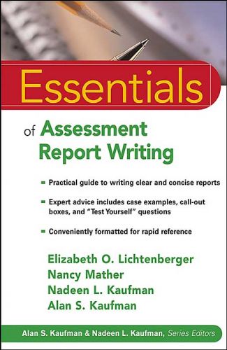 Essentials of Assessment Report Writing