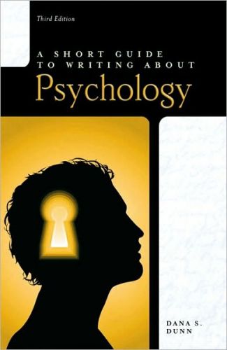 Short Guide to Writing About Psychology, 3/Ed